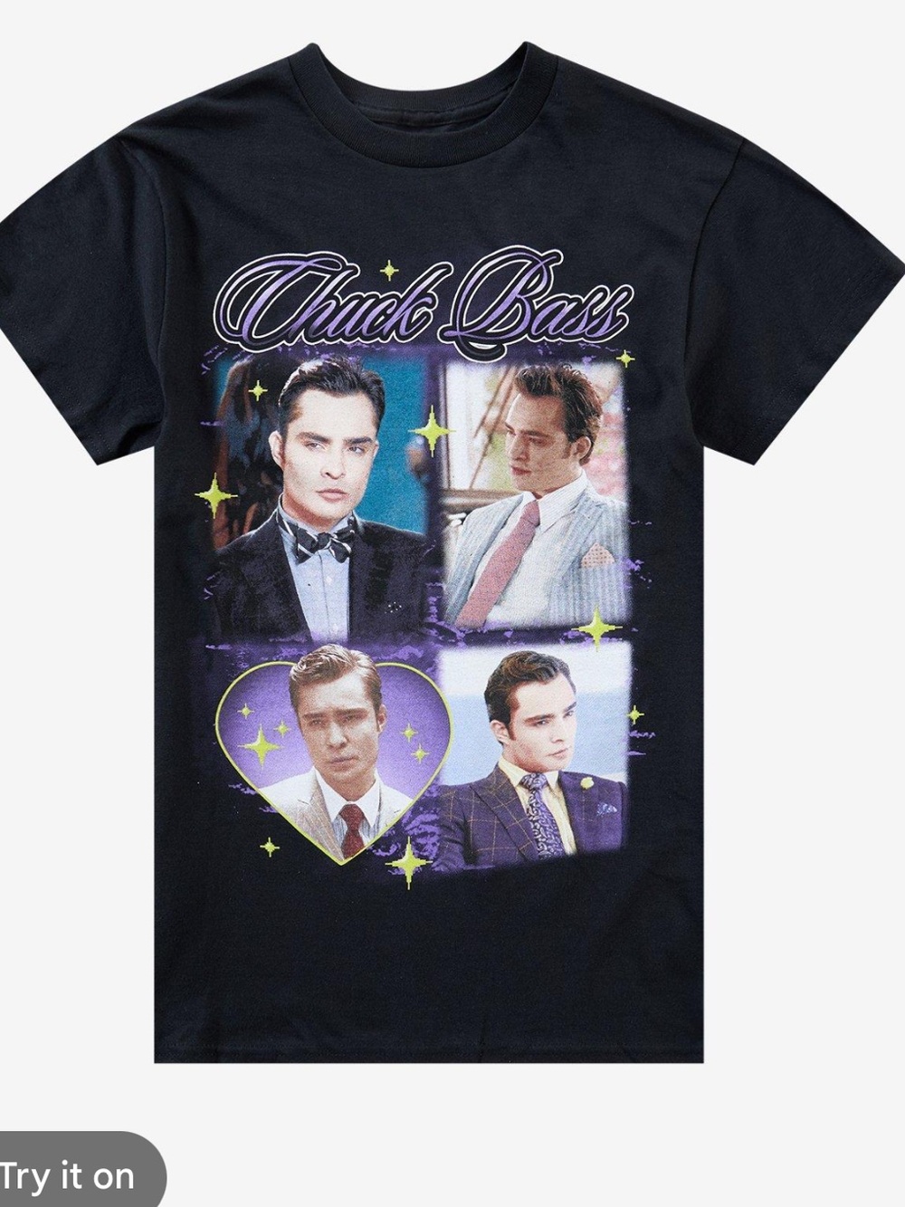 Gossip Girl Chuck Bass T-Shirt NWT Size XL